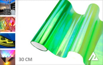 Flipflop groen tint folie